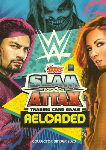 2020 topps wwe slam - wwe, attax