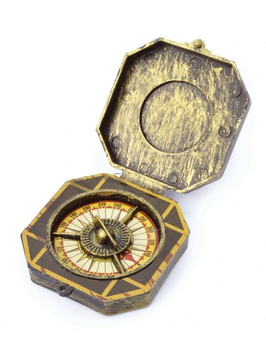 Pirate compass vintage brass - pirate,