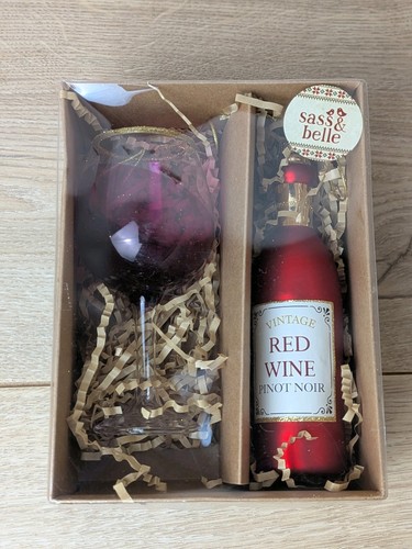Sass belle red - red, glass