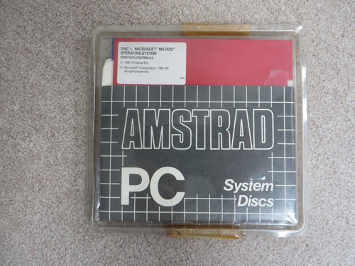 Amstrad 1987 system discs - 1987,