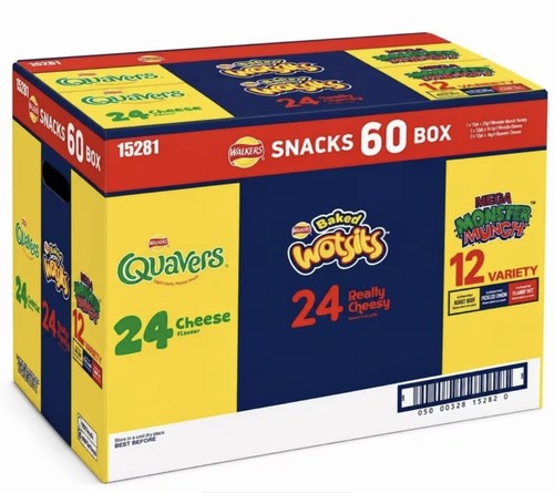 Quavers wotsits and - wotsits,