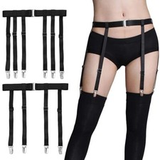 Adjustable Thigh High Stockings Leg Sock Suspenders Belt New Garter Belt  Women