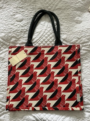 Orla kiely jute shopping bag - jute,