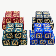 D6 Six-Sided Dice Set 10 Pack
