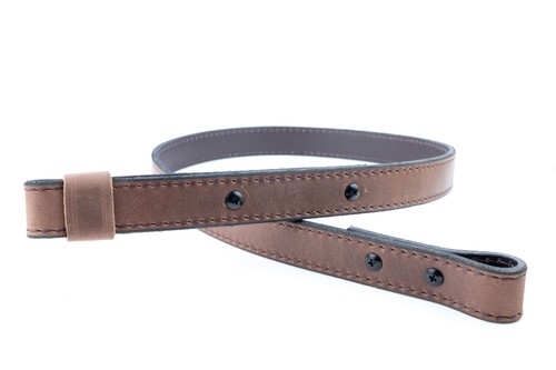 Leather rifle gun - leather, sling