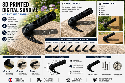 Digital sundial no - sundial,