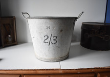 Vintage Large Galvanised