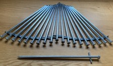 20 x Tarzan Rock Pegs Earth Pin Hardstanding 23cm Tent Awning Gazebo Caravan PLS