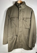 Combat Jacket Mens Large Green Austrian Army Lined Vintage