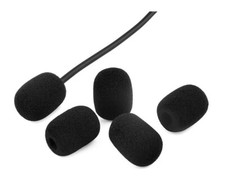 5pcs Small Black Microphone