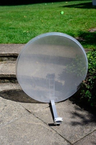 Polycarbonate satellite dish