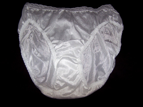 Hanes white high - high, shiny