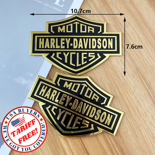 Harley davidson tank badges - tank,