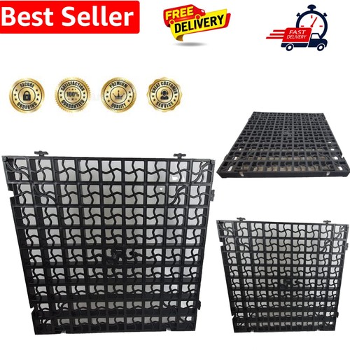 New black plastic paving - new,