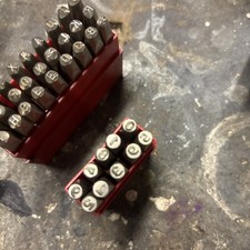 Full Set Of  Steel Letters And