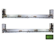 Pair Front Push button Door Frame Bottom Repair Sections For land Rover Defender