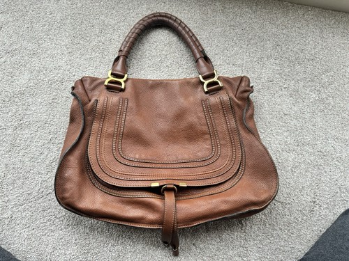 Chloe marcie large tan nut - tan,