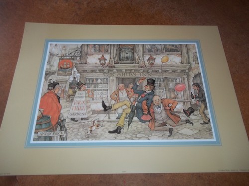 Anton pieck vintage print - vintage,