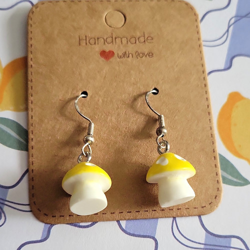 Handmade yellow white - handmade,