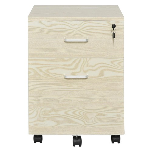 Vinsetto drawer locking - 2-drawer,