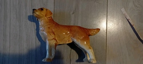 Vintage retriever dog figure - vintage,