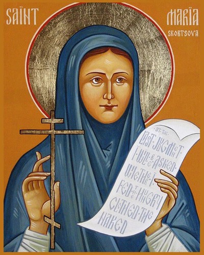 Maria paris wooden icon - of,