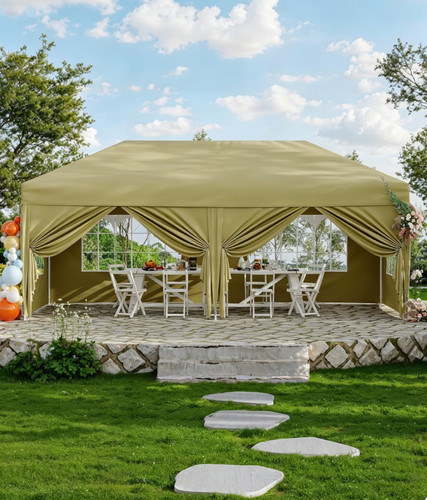 3x6m heavy duty gazebo marquee - 3x6m,