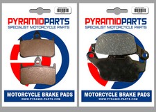 Front & Rear Brake Pads for