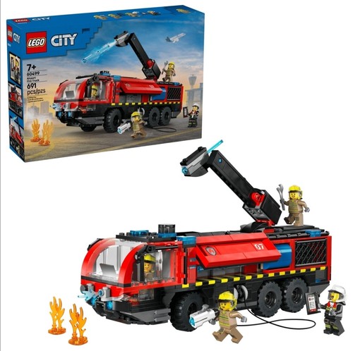Lego 60499 airport fire engine - airport,