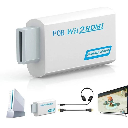 Wii hdmi converter - to, full