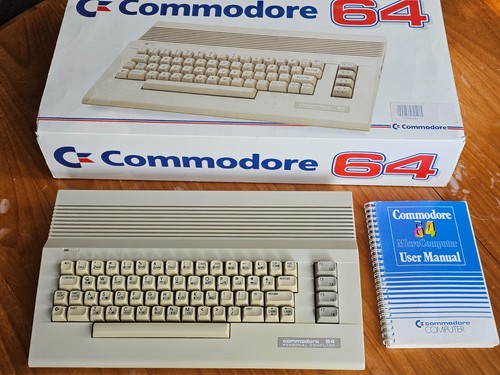 Commodore c64c computer tested - computer,