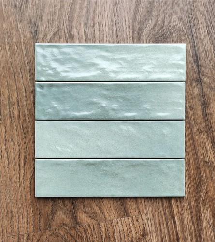 Subway brick green metro - metro, tile