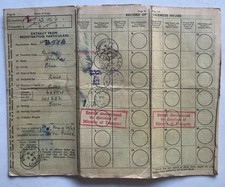 ORIGINAL R.F.60 LOG BOOK FOR