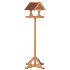 Bird Table Wooden House Feeder