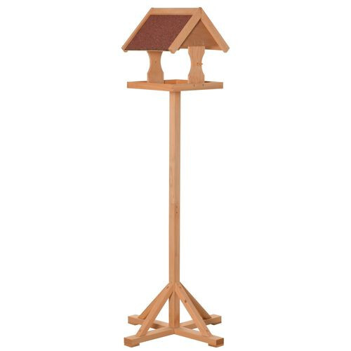 Wooden bird table feeder - bird,