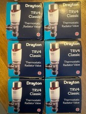 6x Drayton TRV4 15mm Angled