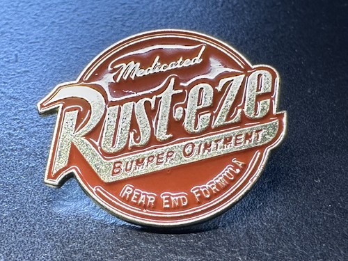 Rust eze enamel pin - enamel,