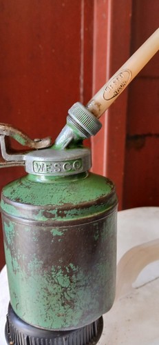 Vintage wesco oil can 1962 - vintage,