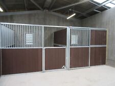 Internal stables, American barn, Loose box, stables, Galvanised, Plastic Resin