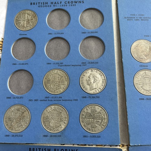Whitman coin folders - x2,