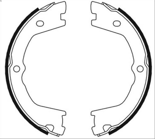 Brake shoe set parking - brake,