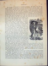 Old Print Coracles Monmouth