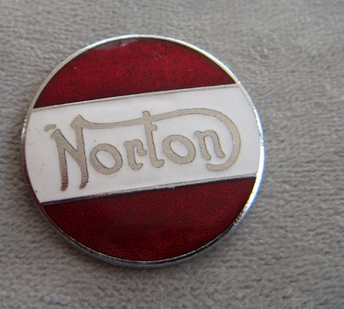 Scarce norton motorcycle large - scarce,