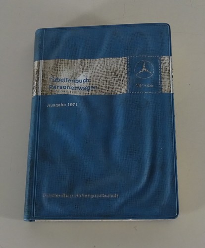 Table book mercedes - book, benz