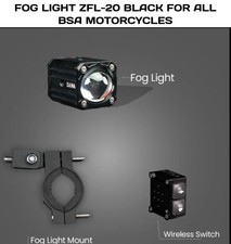 FOG LIGHT ZFL-20 BLACK FIT FOR