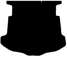 Premium Tailored Car Boot Liner Mat 1Pc For Ford Mondeo 2007-2012 Hatchback