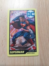DC collectable cards Arcade Penny Pusher Cards - Superman Series 3