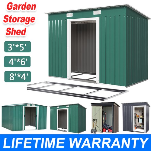 Metal garden shed 8 x - garden,