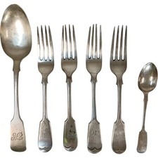 Antique Silver Plate Cutlery