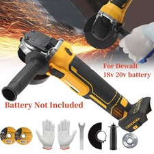 125mm Brushless Cordless Angle Grinder Efficient for Dewalt 18V 20V Batteries UK